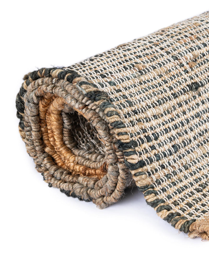 Desert Weave Jute Collection Area Rug -  Mojave Rectangle Multi  lifestyle 19