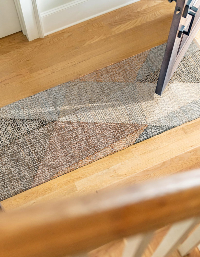Desert Weave Jute Collection Area Rug -  Mojave Runner Multi  lifestyle 34
