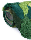 Forest Floor Oasis Collection Area Rug - Fernwood Round Green  lifestyle 18