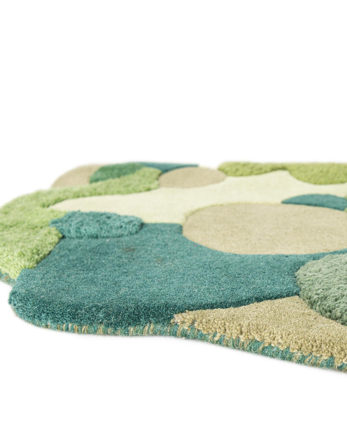 Forest Floor Oasis Collection Area Rug - Fernwood Rectangle Green  lifestyle 5