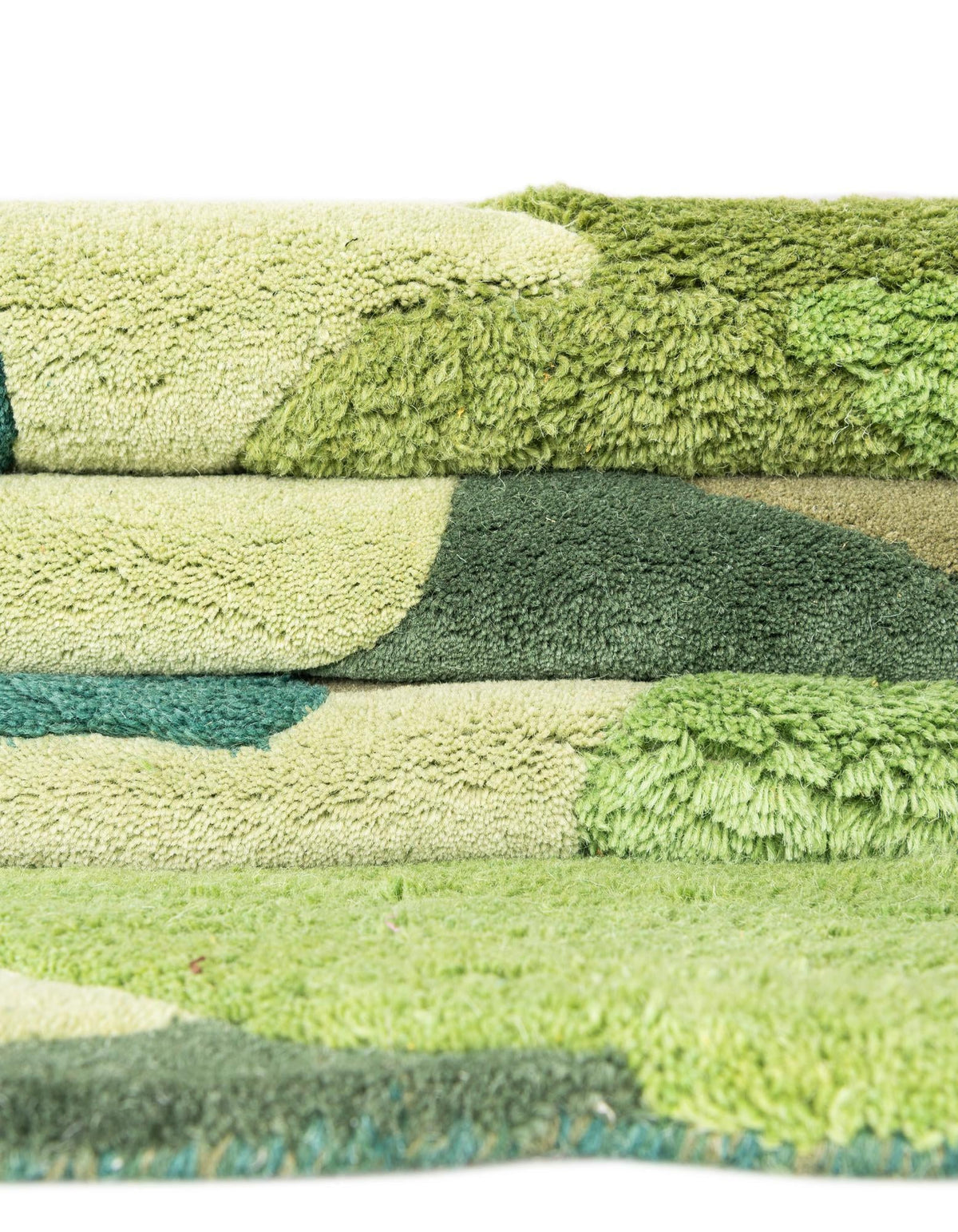 Forest Floor Oasis Collection Area Rug - Fernwood Rectangle Green  lifestyle 12