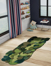 Forest Floor Oasis Collection Area Rug - Fernwood Runner Green  lifestyle 17