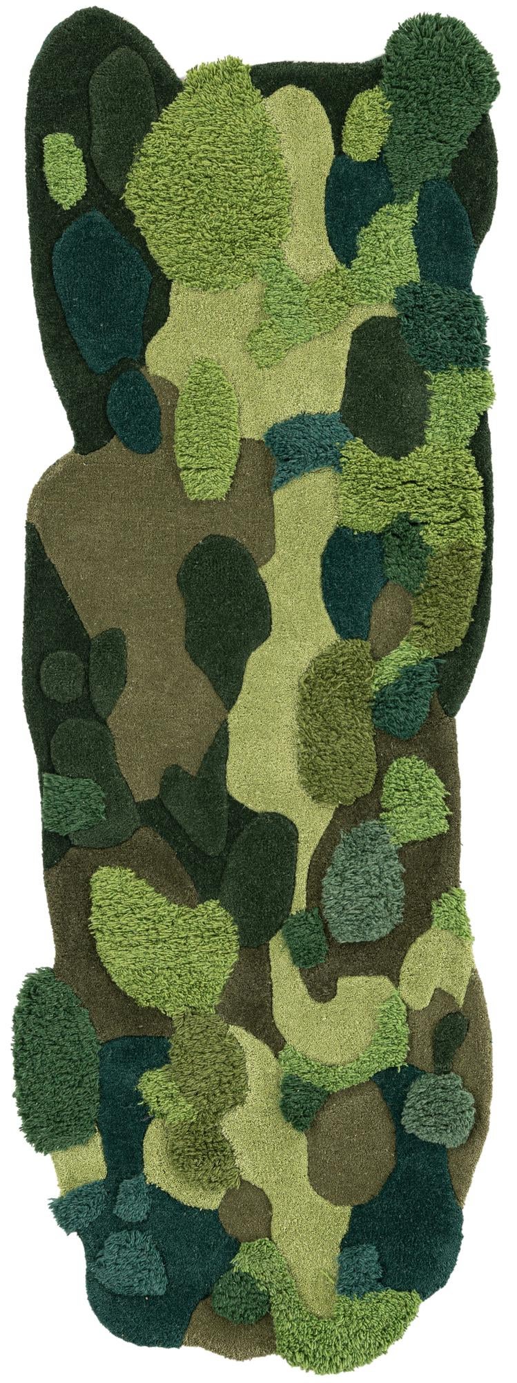 Forest Floor Oasis Collection Area Rug - Willowbrook Runner Green  lifestyle 23