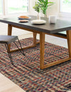 Savannah Jute Collection Area Rug - Malibu Rectangle Multi  lifestyle 8