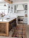 Savannah Jute Collection Area Rug - Malibu Runner Multi  lifestyle 16