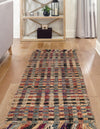 Savannah Jute Collection Area Rug - Malibu Runner Multi  lifestyle 24