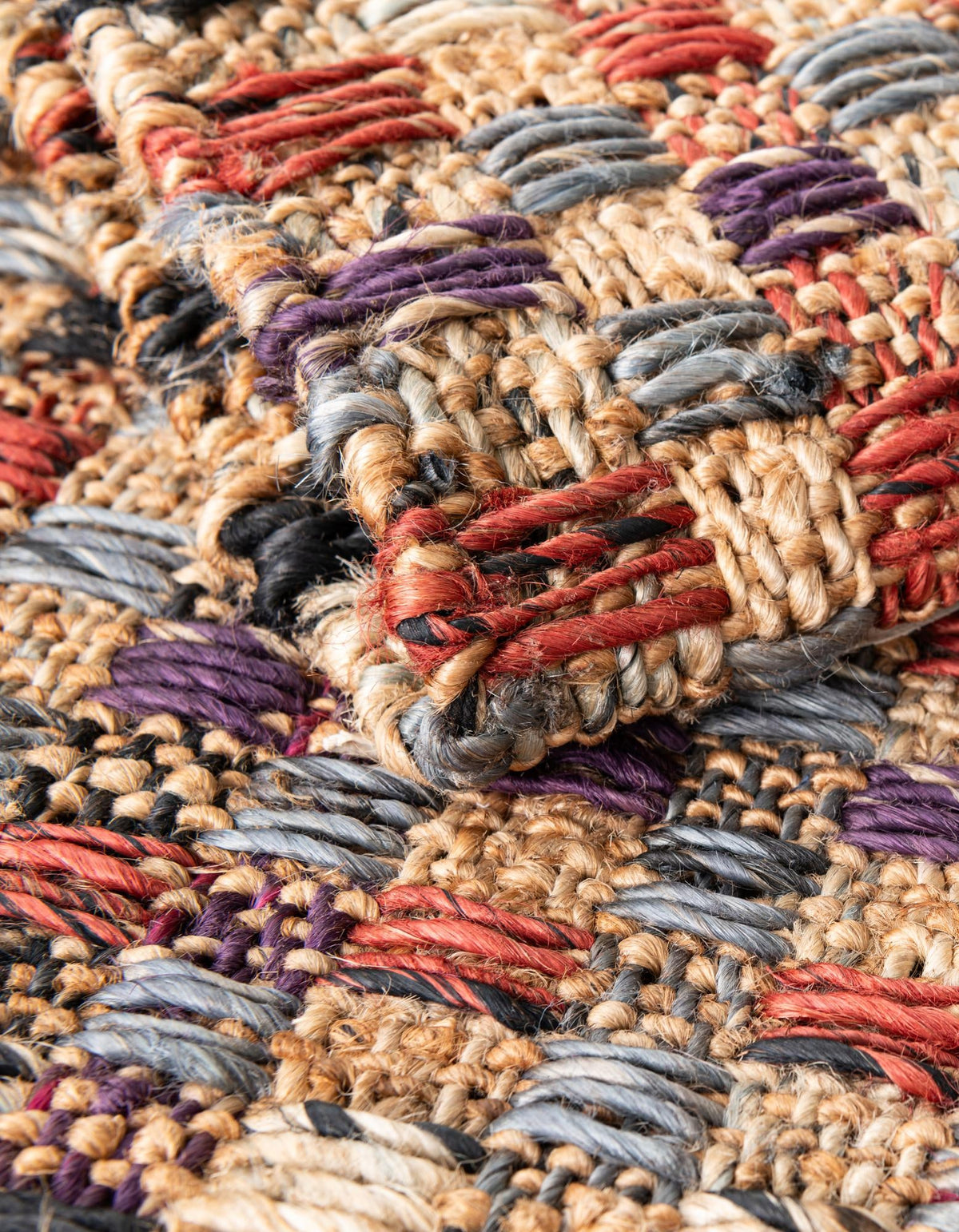 Savannah Jute Collection Area Rug - Malibu Runner Multi  lifestyle 32