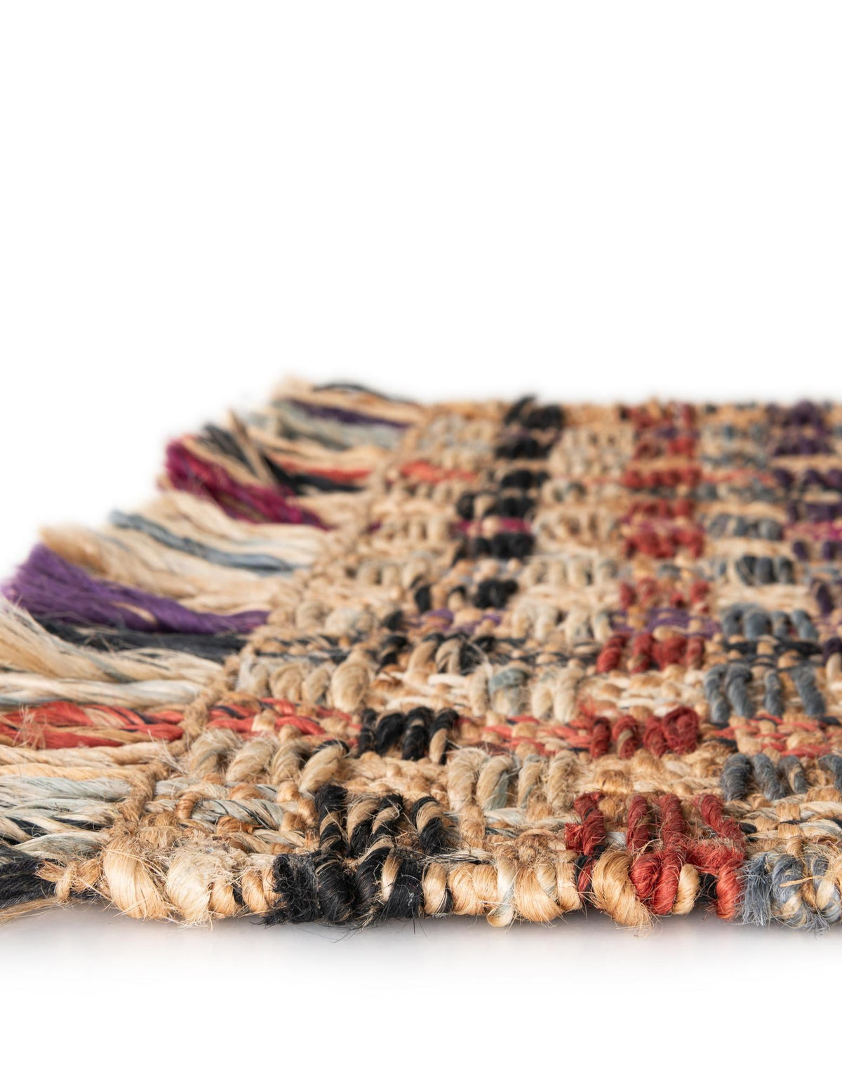 Savannah Jute Collection Area Rug - Malibu Runner Multi  lifestyle 33