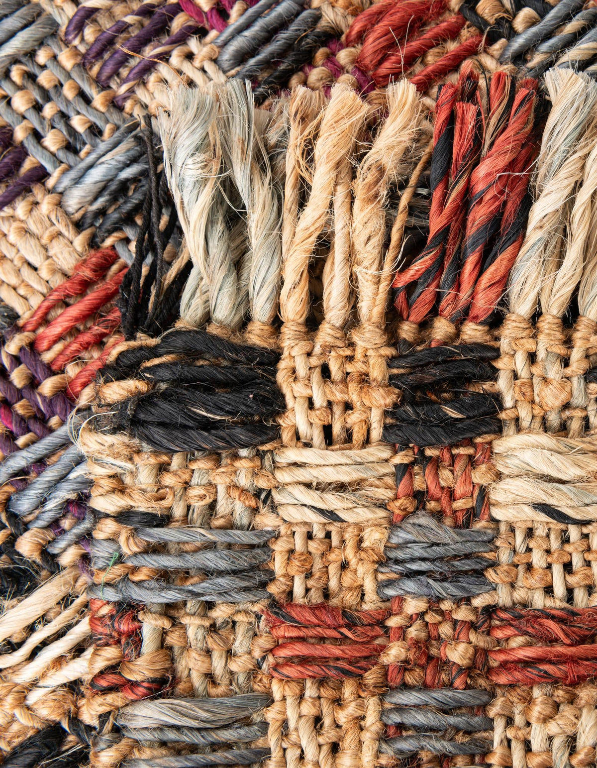 Savannah Jute Collection Area Rug - Malibu Runner Multi  lifestyle 35