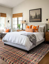Savannah Jute Collection Area Rug - Malibu Square Multi  lifestyle 21