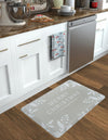 Cozy Haven Mat Collection Area Rug -  Den Rectangle Gray  lifestyle 2