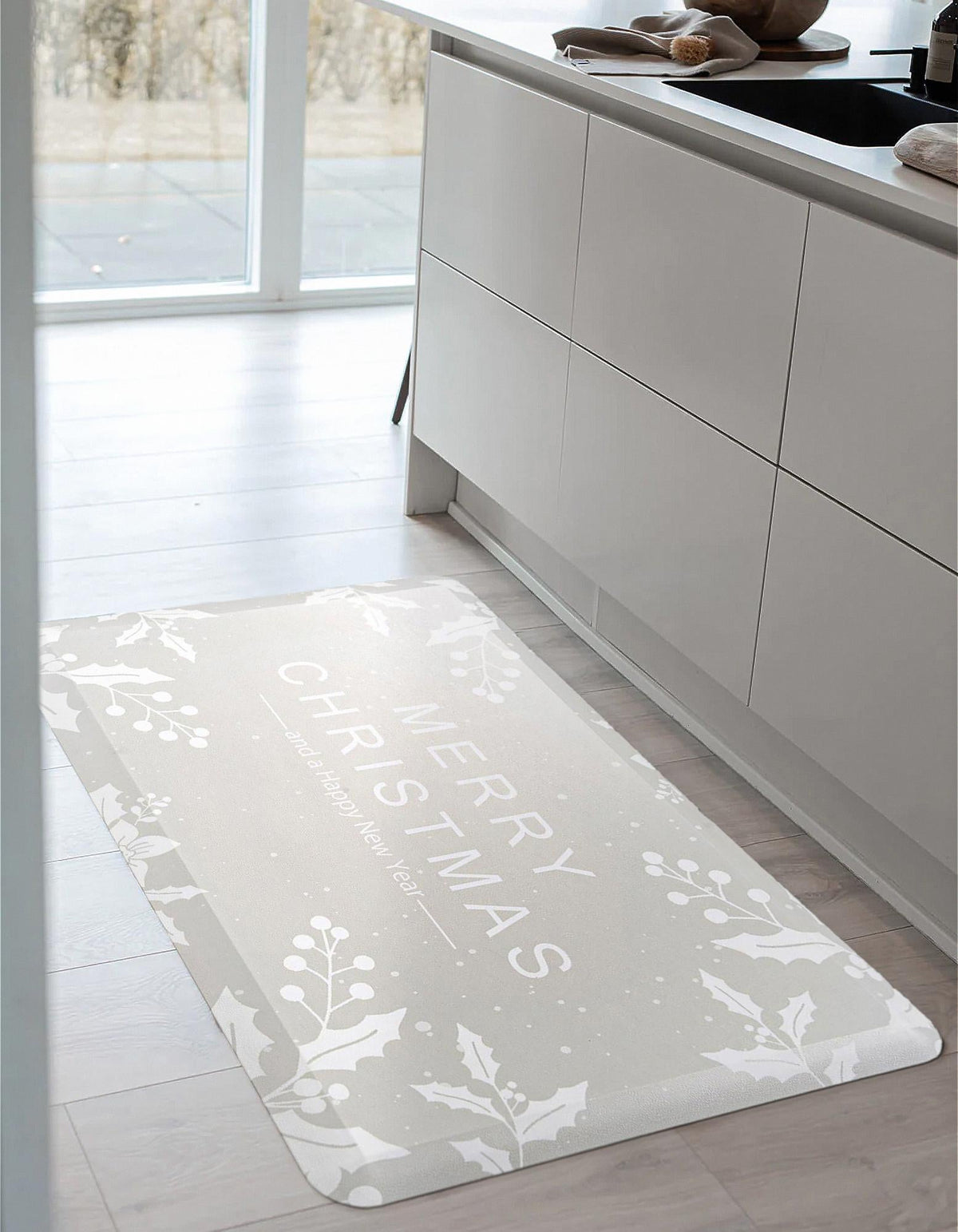 Cozy Haven Mat Collection Area Rug -  Den Rectangle Gray  lifestyle 4