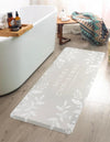 Cozy Haven Mat Collection Area Rug -  Den Rectangle Gray  lifestyle 7