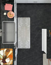 Cozy Haven Mat Collection Area Rug -  Den Rectangle Gray  lifestyle 11