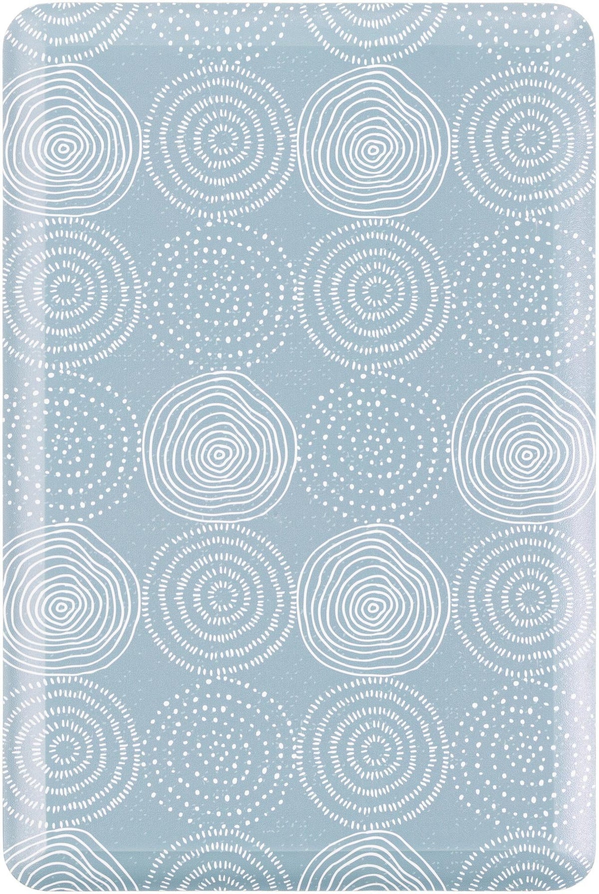 Cozy Haven Mat Collection Area Rug -  Lodge Rectangle Blue Main