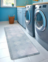 Cozy Haven Mat Collection Area Rug -  Lodge Rectangle Blue  lifestyle 5