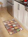 Cozy Haven Mat Collection Area Rug -  Tranquil Rectangle Multi  lifestyle 2