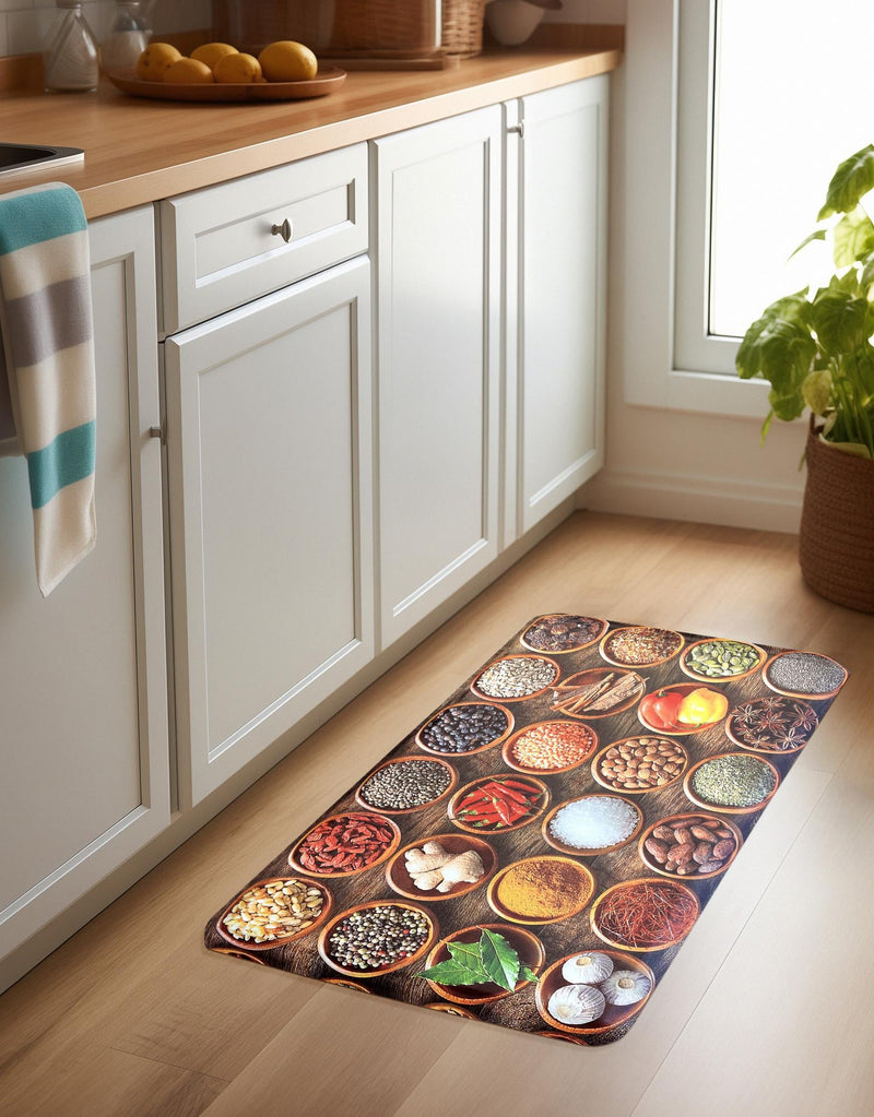 Cozy Haven Mat Collection Area Rug -  Tranquil Rectangle Multi  lifestyle 4