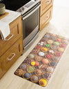 Cozy Haven Mat Collection Area Rug -  Tranquil Rectangle Multi  lifestyle 3