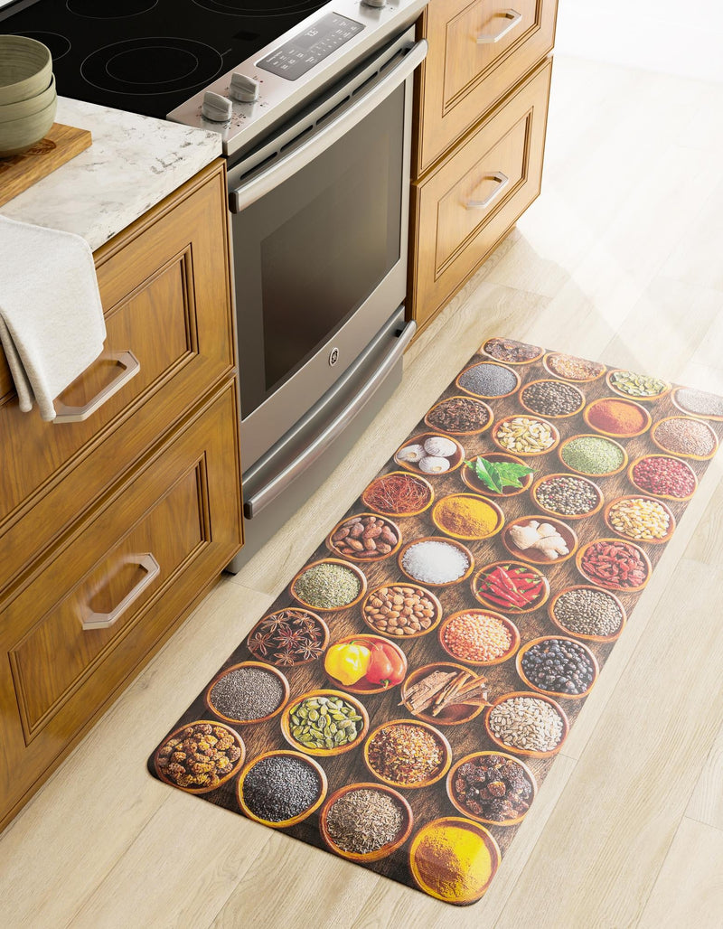 Cozy Haven Mat Collection Area Rug -  Tranquil Rectangle Multi  lifestyle 3