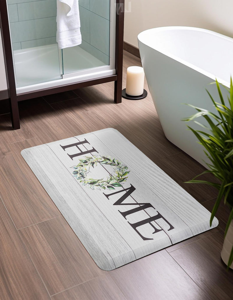 Cozy Haven Mat Collection Area Rug -  Serenity Rectangle White  lifestyle 4