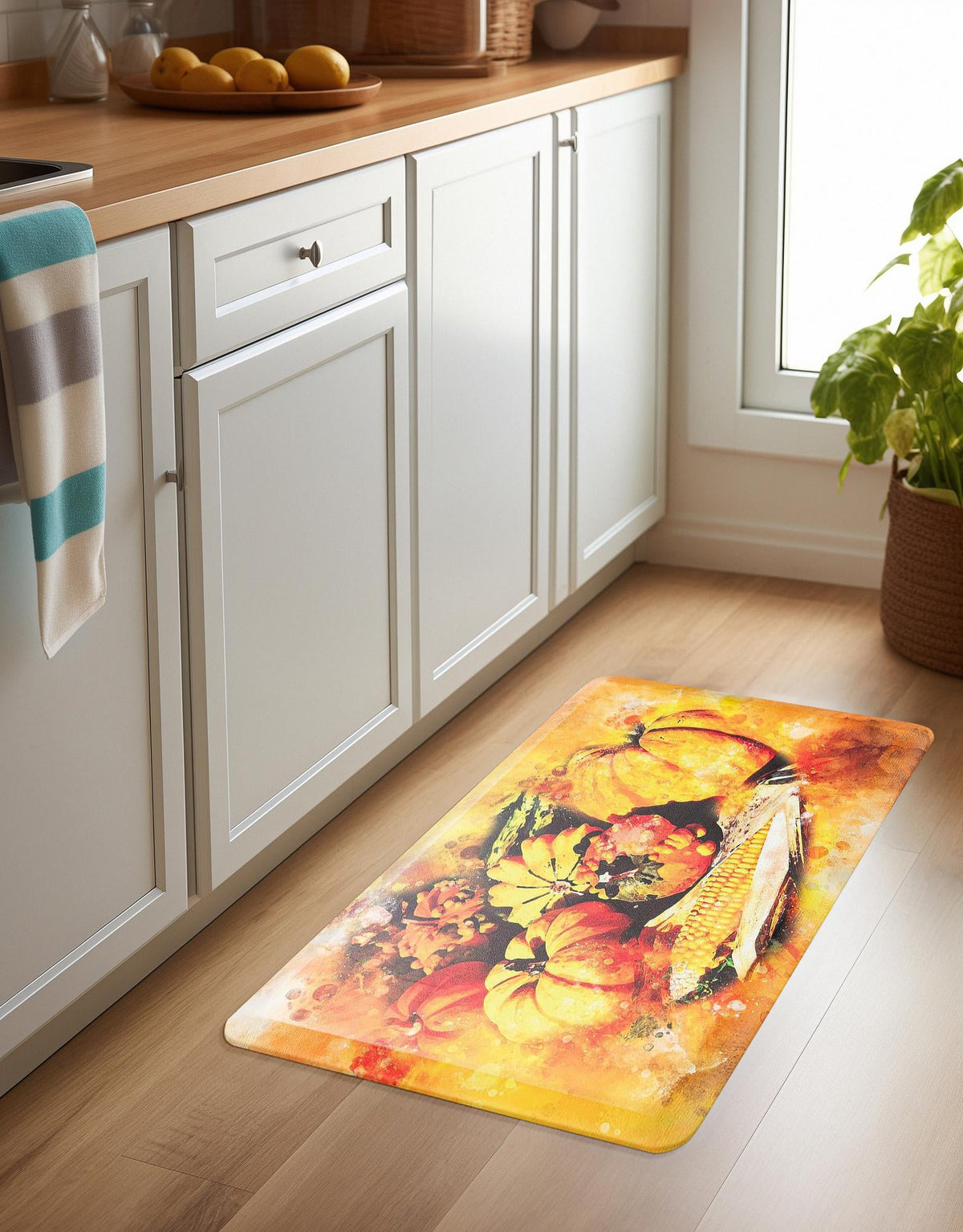 Cozy Haven Mat Collection Area Rug -  Hush Rectangle Multi  lifestyle 4