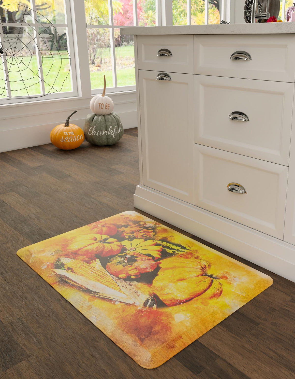 Cozy Haven Mat Collection Area Rug -  Hush Rectangle Multi  lifestyle 10
