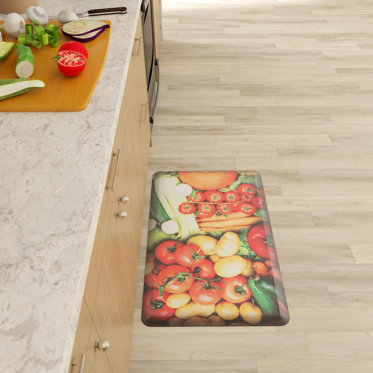 Cozy Haven Mat Collection Area Rug -  Solace Rectangle Multi  lifestyle 14