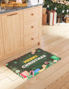 Cozy Haven Mat Collection Area Rug -  Calm Rectangle Green  lifestyle 2