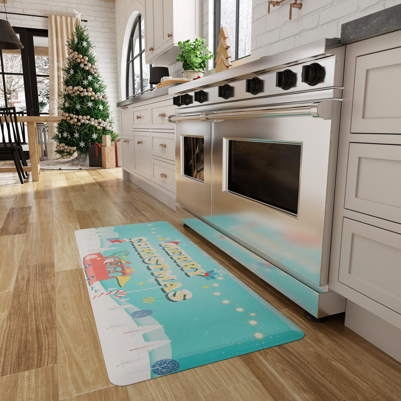 Cozy Haven Mat Collection Area Rug -  Quietude Rectangle Blue  lifestyle 19