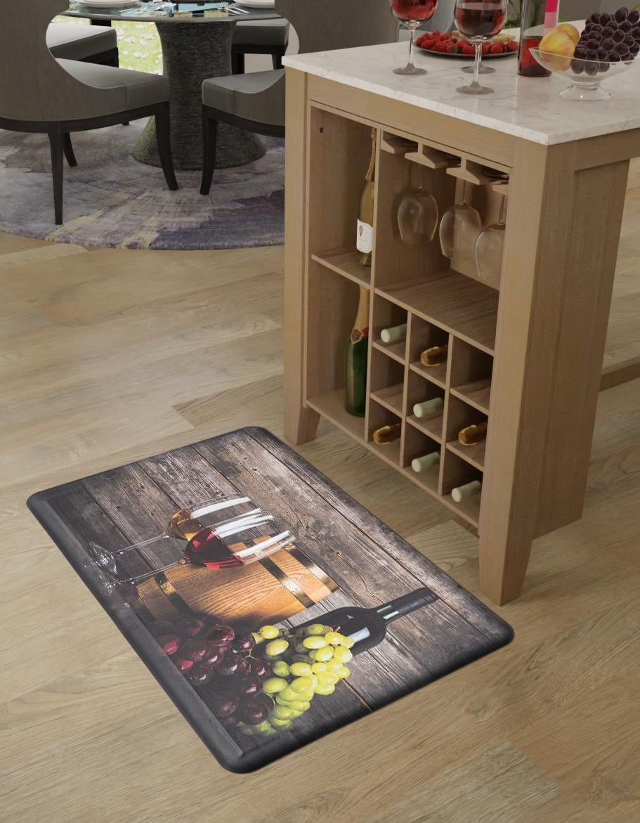 Cozy Haven Mat Collection Area Rug -  Respite Rectangle Multi  lifestyle 2