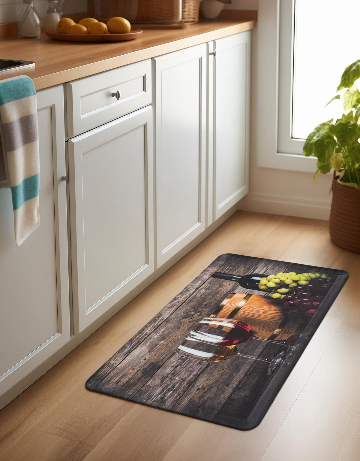 Cozy Haven Mat Collection Area Rug -  Respite Rectangle Multi  lifestyle 4