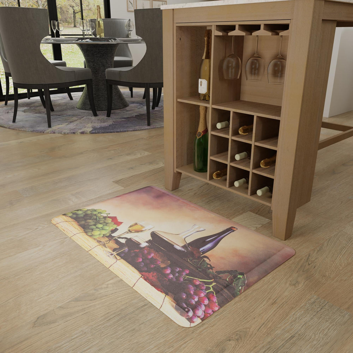 Cozy Haven Mat Collection Area Rug -  Respite Rectangle Multi  lifestyle 21
