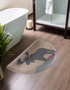 Cozy Haven Mat Collection Area Rug -  Harbor Hearth Multi  lifestyle 8