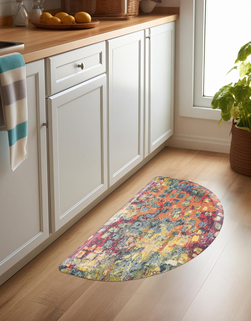 Cozy Mat Collection Area Rug -  Refuge Hearth Multi  lifestyle 26