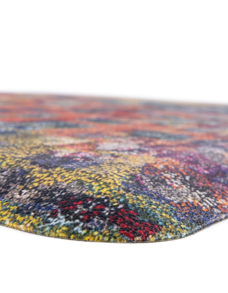 Cozy Mat Collection Area Rug -  Refuge Hearth Multi  lifestyle 27