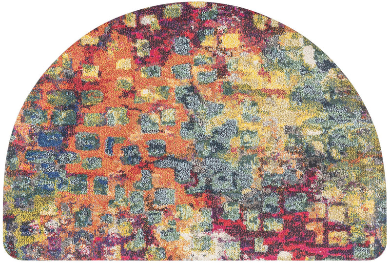 Cozy Mat Collection Area Rug -  Refuge Hearth Multi  lifestyle 24
