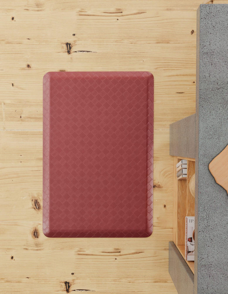 Cozy Mat Collection Area Rug -  Cloister Rectangle Burgundy Red  lifestyle 58