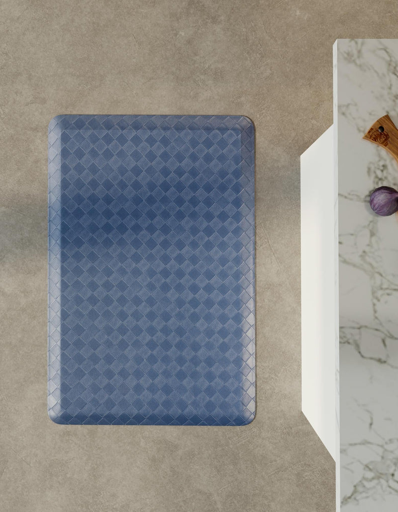 Cozy Mat Collection Area Rug -  Cloister Rectangle Navy Blue  lifestyle 60