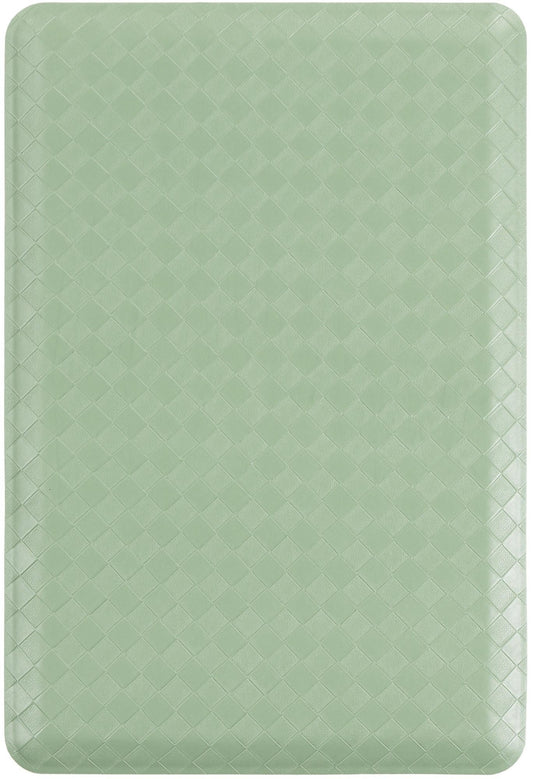Cozy Haven Mat Collection Area Rug -  Cloister Rectangle Green Main