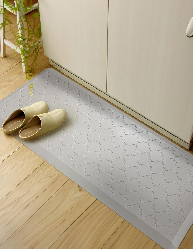 Cozy Mat Collection Area Rug -  Eden Rectangle Gray  lifestyle 18