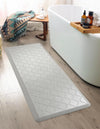 Cozy Mat Collection Area Rug -  Eden Rectangle Gray  lifestyle 27