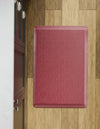 Cozy Mat Collection Area Rug -  Eden Rectangle Burgundy Red  lifestyle 49