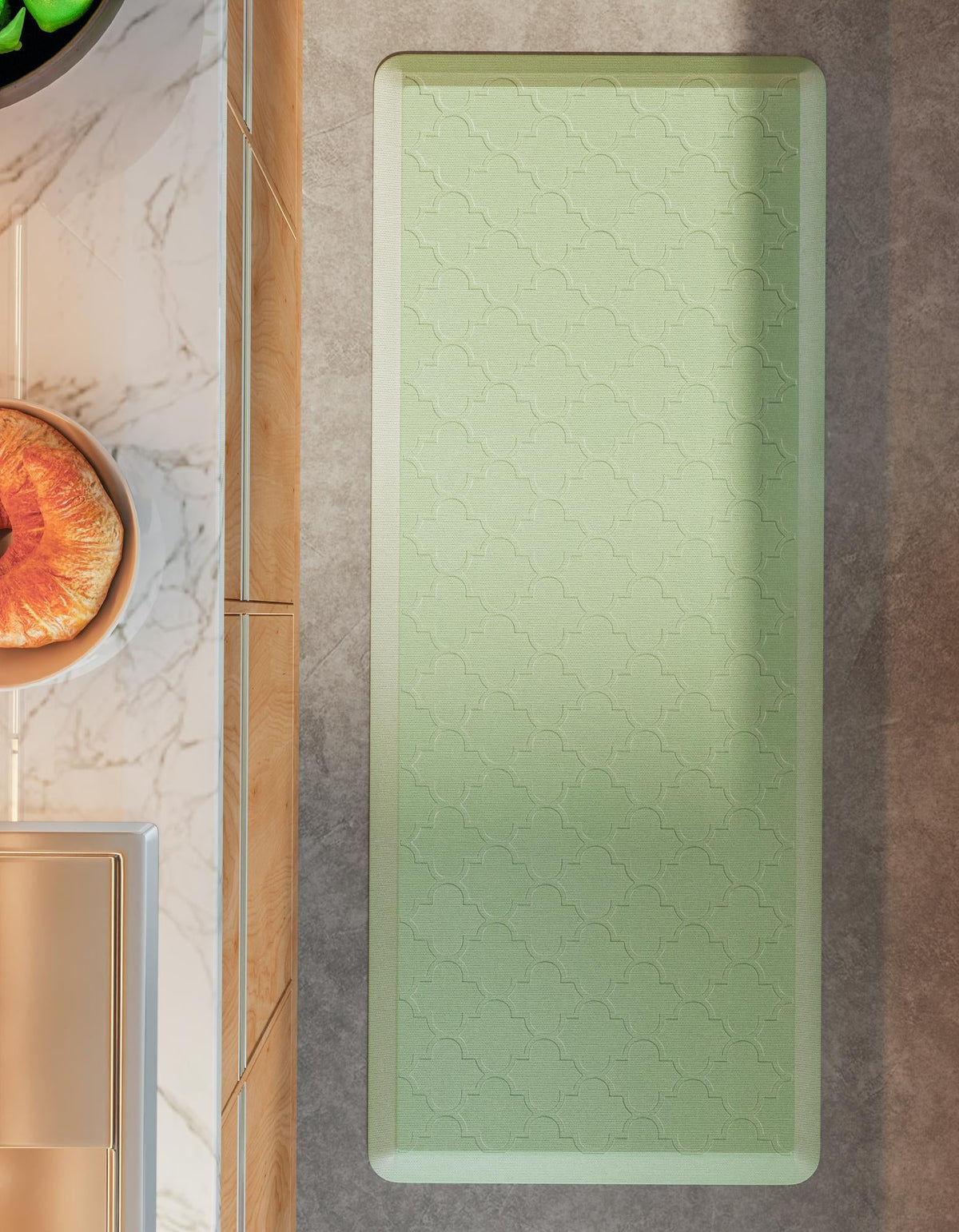 Cozy Mat Collection Area Rug -  Eden Rectangle Green  lifestyle 51