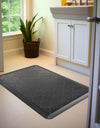 Cozy Mat Collection Area Rug -  Eden Rectangle Black  lifestyle 25