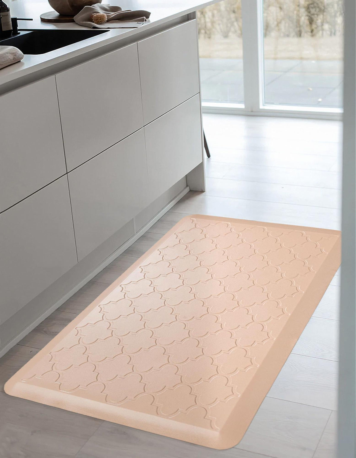 Cozy Haven Mat Collection Area Rug -  Eden Rectangle Beige  lifestyle 4