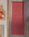Cozy Haven Mat Collection Area Rug -  Arcadia Rectangle Burgundy Red  lifestyle 15