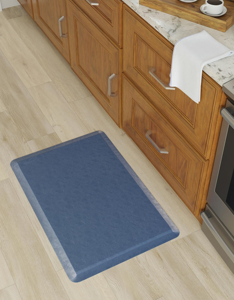 Cozy Mat Collection Area Rug -  Arcadia Rectangle Navy Blue  lifestyle 9