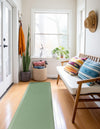 Cozy Mat Collection Area Rug -  Arcadia Rectangle Green  lifestyle 32