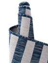 Seaside Stripes Collection Area Rug - Cabana (Blue) Rectangle Blue  lifestyle 33